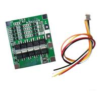 4S for LIFEPO4 Battery Management System Board 14.8 V/12.8 V 30 A with Compensation Function for Balanced Charging and Discharging Operation, Suitable for Solar Lights, Emergency Power Systems and 12