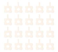 4S Lithium Battery Pack Nickel Sheet - U-Shaped Spot Welding Tab for DIY Battery Replacement, 20pcs Pack with High Purity Nickel Plated Steel