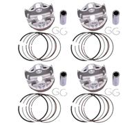 4set 67mm 67.25mm 67.5mm STD 0.25 0.5 Motorcycle Piston Rings Compatible With Automotive Motorcycle Parts CBR600RR A F5 2003 2004 2005 CBR 600 AC F513101-MEE-000(0.25 Piston Ring)
