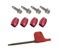 4Set Bike Hydraulic Disc Brake Oil Needle Tubing Head Replacement Bicycles Brake Tubing Connecting Insert Kits Enduring Bicycles Connecting Insert Oil Fitting Kits