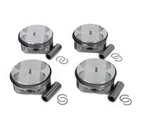 4Set Engine Piston And Rings Compatible With Captiva Cobalt Equinox HHR Fits Part Numbers 12578324 12578326 12593744