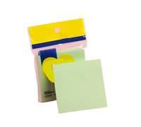 4Sets Posted It Memo Sticky Notepad Notes Pads Notebook School Office Stationery Posits Paper Stickers Message Sticker for Offices, Schools(Green)
