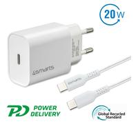 4smarts Charger 20W + 1.5mtr USB-C cable