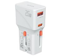 4smarts Nomad Pocket 25W wereldreis adapter