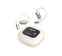 4smarts SkyBuds AI Screen Open-Ear Bluetooth Headphones Beige