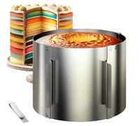 4smile BAKEWARE, Cake Ring-Stainless Steel, 15 cm