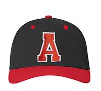 4sold ABC Letter and 23 Numbers Snapback Cap in Red Black/White with Letters A to Z (a)