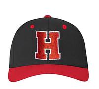 4sold ABC Letter and 23 Numbers Snapback Cap in Red Black/White with Letters A to Z (h)