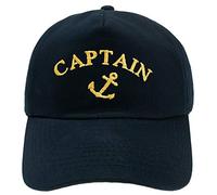 4sold Adult Baseball Cap Yachting Captain Adjustable Strap Boys Men Summer Hat Cotton Navy-Captain Anchor
