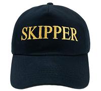 4sold Adult Baseball Cap Yachting Captain Adjustable Strap Boys Men Summer Hat Cotton Navy-Skipper