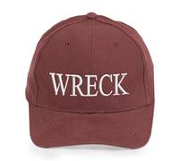 4sold Ancient Mariner, Captain Cabin Boy Crew First Mate Yachting Baseball Cap Inscription Lettering Maroon White (Wreck)