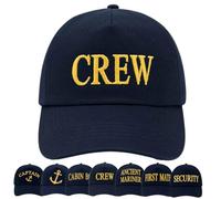4sold Captain Baseball Cap for Men & Women Navy Blue Adjustable 100% Cotton Embroidered Sailor Hat with Gold Anchor Yacht Skipper Marine Boating Nautical Gift for Boat Owners & First Mate