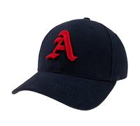 4sold Casual Baseball Gothic B Letter Cap Caps Snap Back Hat Hats Snapback Trucker Cap Headwear (Navy A red)