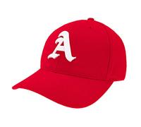 4sold Casual Baseball Gothic B Letter Cap Caps Snap Back Hat Hats Snapback Trucker Cap Headwear (red A White)