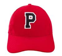 4sold Kids Casual Cotton Baseball Cap Alphabet A-Z Red Caps Black Letter Snap Back Hat Hats Snapback - P