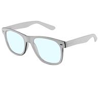 4sold Rubi White Computer Glasses ComputerBlue Light Blocking Glasses, Anti Glare Fatigue Blocking Headaches Eye Strain Safety Glasses for Computer/Phone Transparent (White, 1.50)