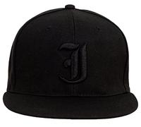 4sold Snapback Hat with Raised 3D Black Embroidery Letter Baseball Cap Hip-Hop Cap Hat Headwear (I)