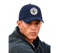 4SP® England World Cup 2026 Logo Organic Cotton 6 Panel Dad Cap, Unisex, Adjustable, Classic Style, One Size, Sport Theme. Navy