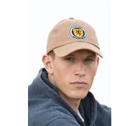 4SP Scotland World Cup 2026 Logo Organic Cotton 6 Panel Dad Cap, Unisex, Adjustable, One Size, Casual Sport (UK, Alpha, One Size, Desert Sand)