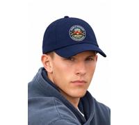 4SP® World Snooker Championship 2027 Logo Dad Cap, 100% Organic Cotton, 6 Panel, Adjustable, Unisex, Casual, One Size (UK, Alpha, One Size, Navy)