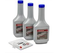 4STEED MOTORS Bundle Fit for Acura and Honda 08206-9002PE Power Steering Fluid Pack of 3 91345RDAA01 + 91370SV4000 Pump Rubber Inlet & Outlet O-Ring Seals Kit 926-157