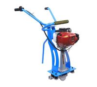4Stroke Easy Screed Concrete Vibrating Tamp Beam Finisher W/Emergency Stop Professional Cement Vibrator Gas Power Gasoline Engine
