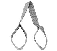 4T Flat Lifting Sling, Crane Sling Webbing, 4 Ton Max Load, One Piece Woven Strap, With User Manual, For Port Construction Sites, Grey 105mm Wide PES Webbing (4m)