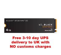 4Tb Western Digital WD_BLACK SN7100 M.2 NVMe SSD Without Heatsink (WDS400T4X0E)