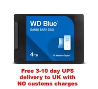 4Tb Western Digital WDS400T3B0A WD Blue SA510 SATA SSD 2.5”/7mm Cased 560MB/s