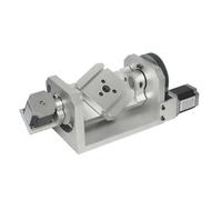 4th Axis 5 A Rotary Aixs Center Height 98mm 100mm Chuck T Slot Table 100 * 125MM Gear Ratio 8: 1 Reduction Ratio 6: 1(T Slot only)