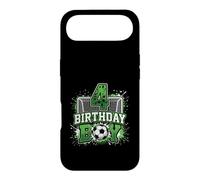 4th Birthday Boy Soccer Net 4 Year Old Soccer Theme Case for iPhone Air