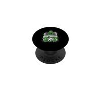 4th Birthday Boy Soccer Net 4 Year Old Soccer Theme PopSockets Adhesive PopGrip