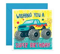 4th Birthday Card for Boys - Funny Age 4 Card for Son, Brother, Nephew, Grandson - Fun Greeting for Kids - Ideal Birthday Card for Little Boys - Cheeky and Playful UK Card