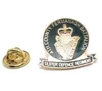 4th county Fermanagh battalion ulster defence regiment lapel pin badge