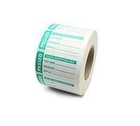 4th Edition Visual Inspection Passed PAT Test Labels. Supplied on Strong Synthetic Material, not Paper. (1,000 Labels Per Roll.) (2)