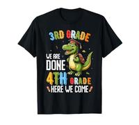 4th Grade Back to School 3rd Grade Graduation T-rex Kids T-Shirt