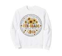 4th Grade Dream Team Sunflower Teacher Back to School Kids Sweatshirt