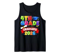 4th Grade Graduate 2026 Elementary Graduation Class of 2026 Tank Top
