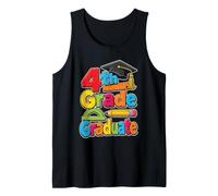 4th Grade Graduate Fourth Grade Elementary Graduation Day Tank Top