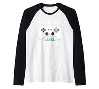 4th Grade Level Unlocked Gamer Kids Raglan Baseball Tee
