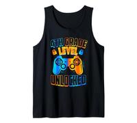 4th Grade Level Unlocked Tank Top