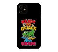 4th Grade Ready To Attack T Rex First Day Elementary School Case for iPhone 11