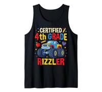 4th Grade Rizz Truck Back to School Tank Top