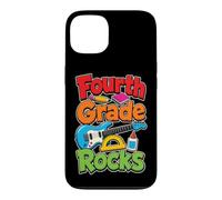 4th Grade Rocks Fourth Elementary First Day Guitar Kids Case for iPhone 13