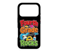 4th Grade Rocks Fourth Elementary First Day Guitar Kids Case for iPhone 17 Pro