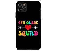 4th Grade Squad Welcome Back To School Teacher Student Team Case for iPhone 11 Pro Max