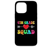 4th Grade Squad Welcome Back To School Teacher Student Team Case for iPhone 13 Pro Max