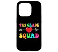 4th Grade Squad Welcome Back To School Teacher Student Team Case for iPhone 15 Pro