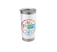 4th Grade Team Back to School First Day Fourth Grade Teacher Stainless Steel Insulated Tumbler
