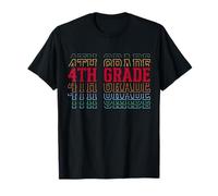 4th Grade Team Fourth Grader Back to First Day of School T-Shirt